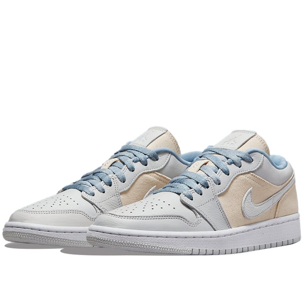 Air Jordan 1 Low SE Canvas Iris Whisper Sail
