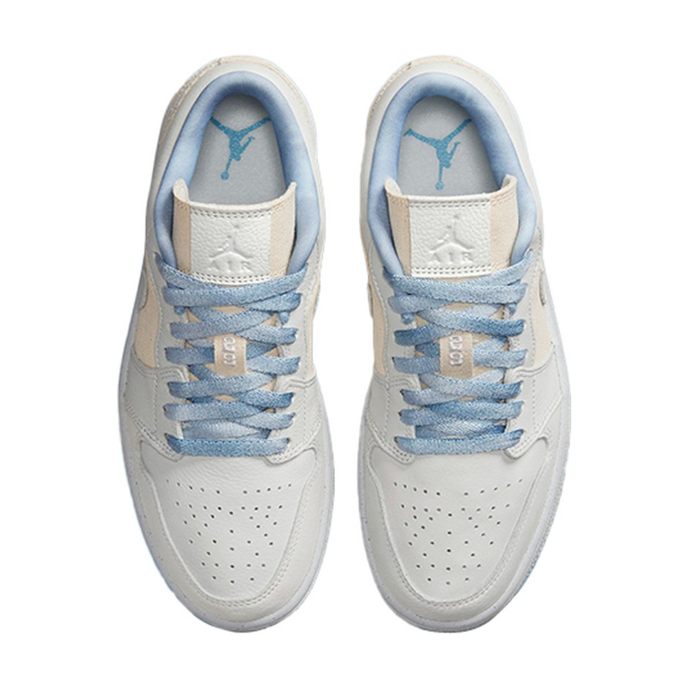 Air Jordan 1 Low SE Canvas Iris Whisper Sail