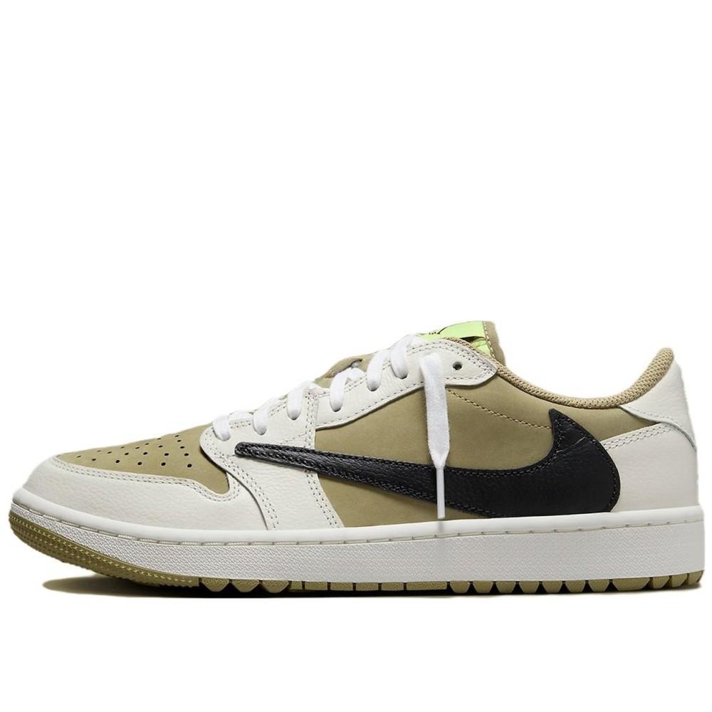 Air Jordan 1 Low Golf X Travis Scott Olive