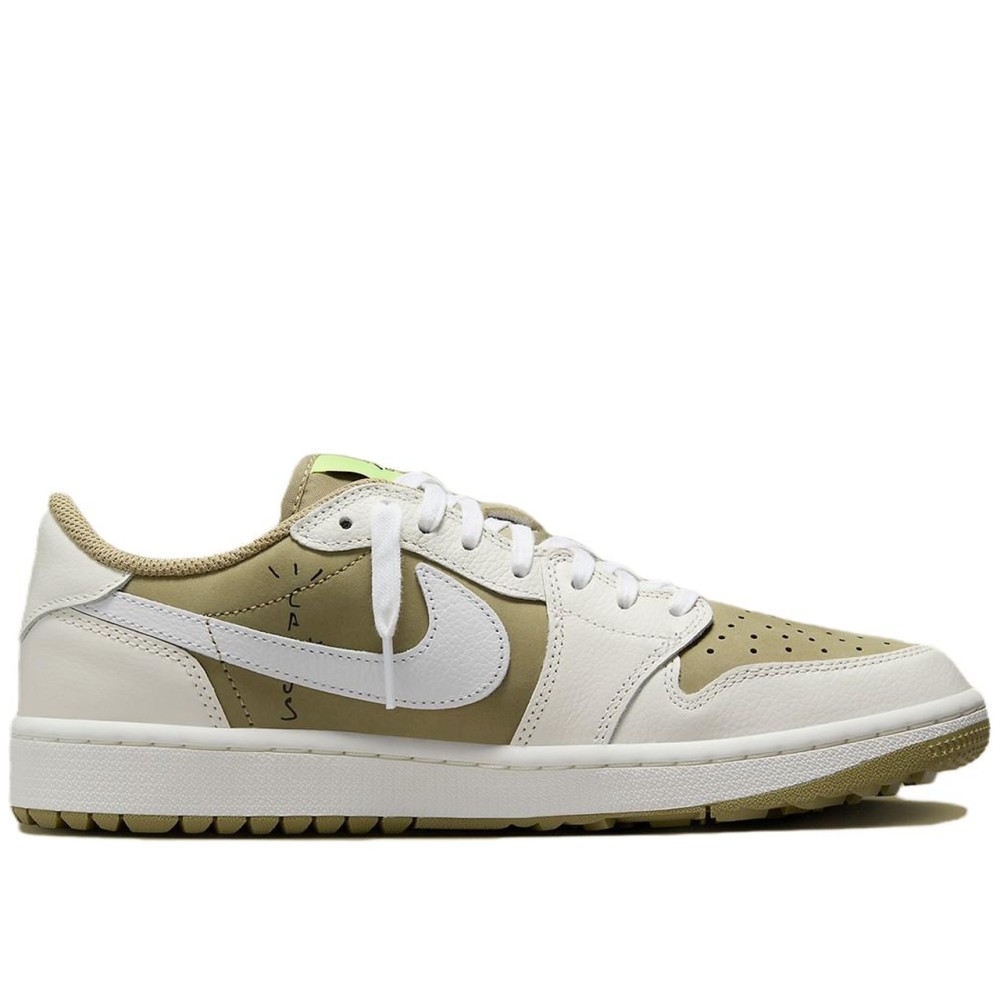 Air Jordan 1 Low Golf X Travis Scott Olive