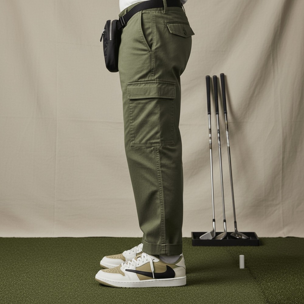 Air Jordan 1 Low Golf X Travis Scott Olive
