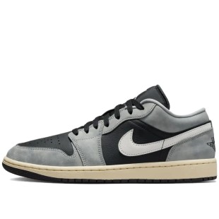 Air Jordan 1 Low Light Smoke Grey Off Noir