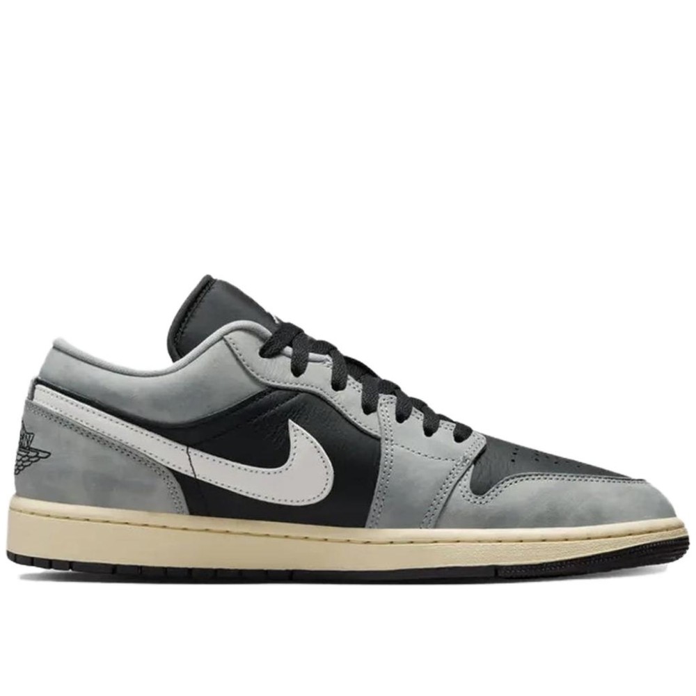 Air Jordan 1 Low Light Smoke Grey Off Noir