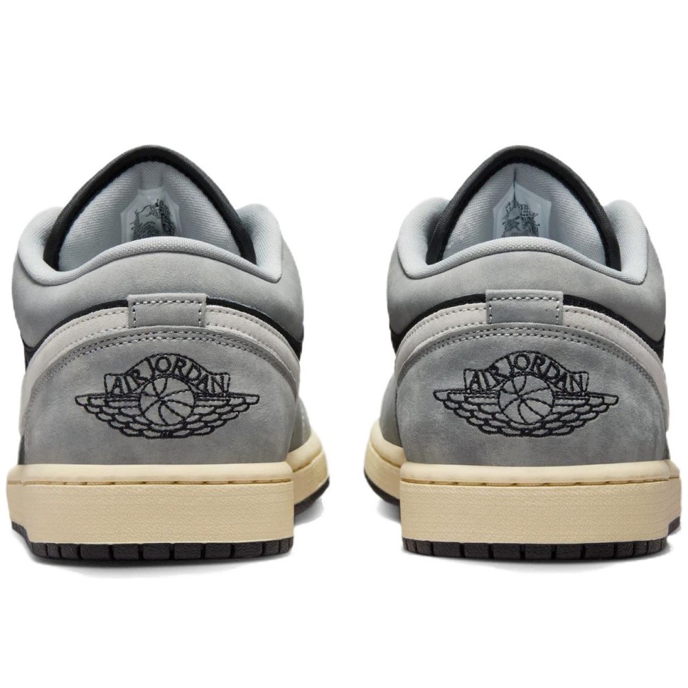 Air Jordan 1 Low Light Smoke Grey Off Noir