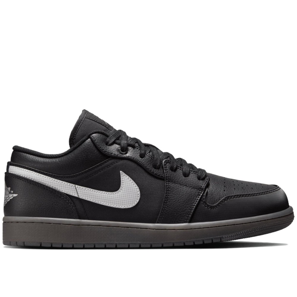 Air Jordan 1 Low Black White Dark Smoke Grey