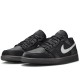 Air Jordan 1 Low Black White Dark Smoke Grey