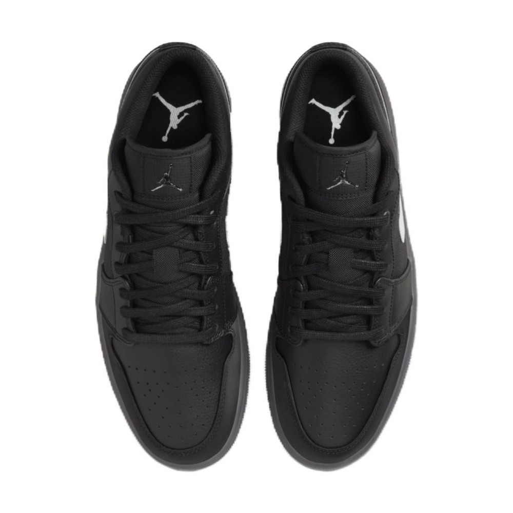Air Jordan 1 Low Black White Dark Smoke Grey