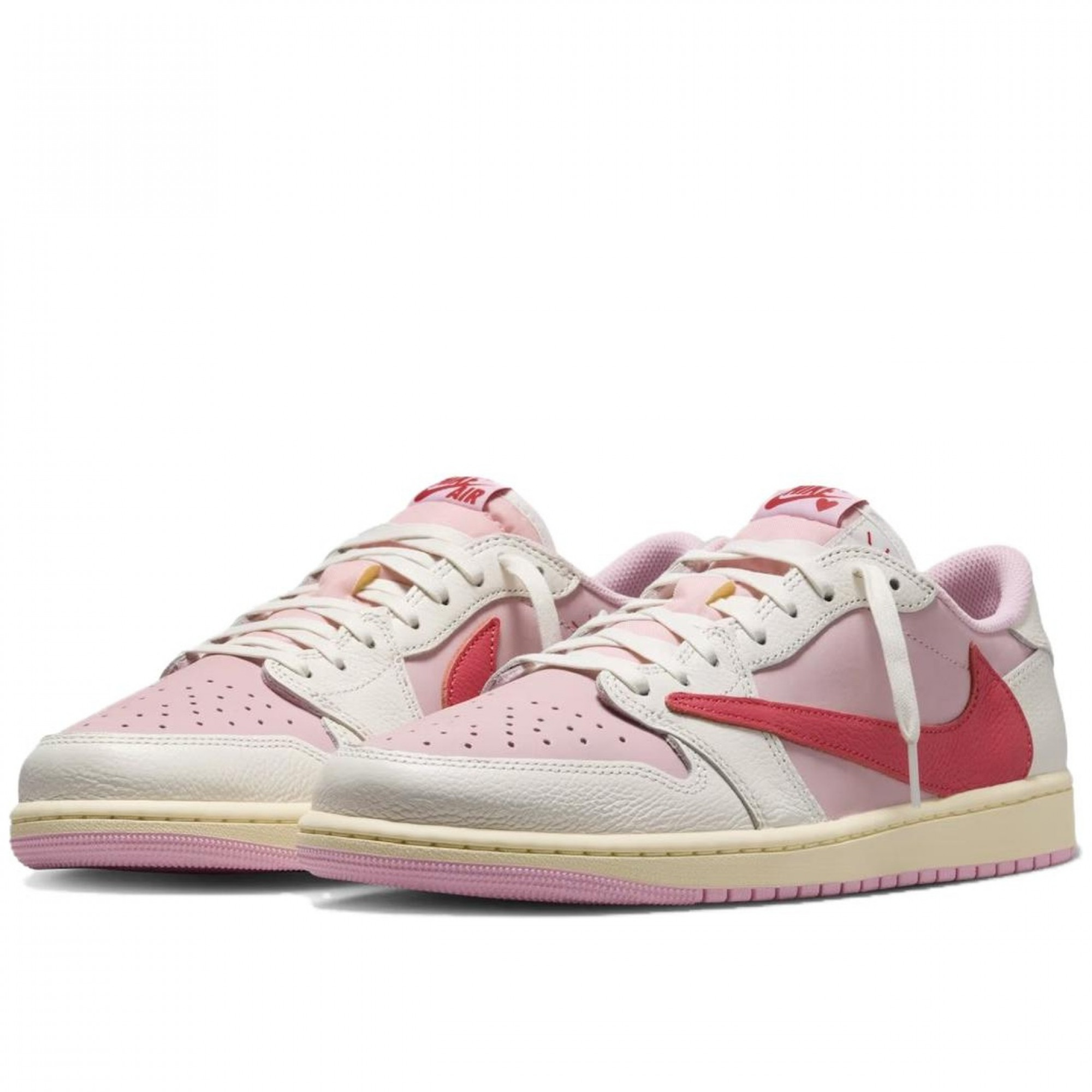 Travis Scott x Air Jordan 1 Low OG SP Sail Tropical Pink