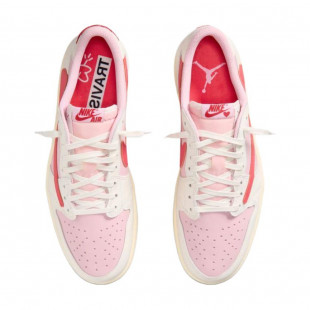 Travis Scott x Air Jordan 1 Low OG SP Sail Tropical Pink
