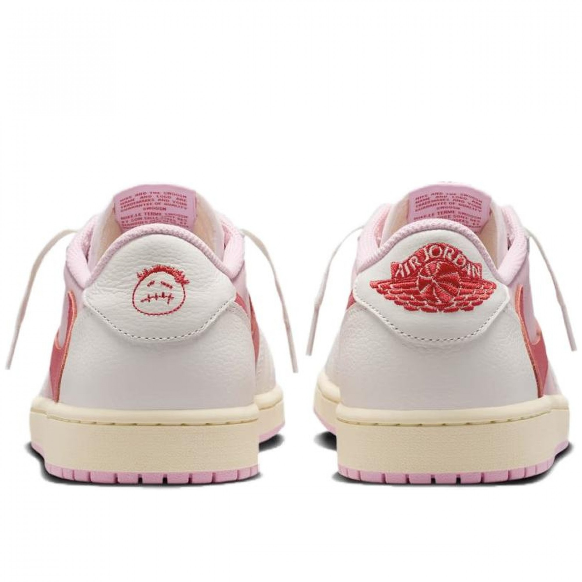 Travis Scott x Air Jordan 1 Low OG SP Sail Tropical Pink
