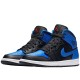 Air Jordan 1 Mid Royal Paint Splatter