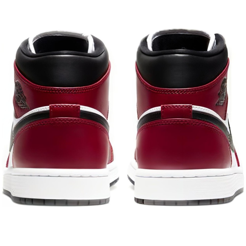 Air Jordan 1 Mid Chicago Black Toe