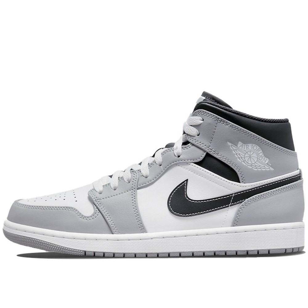 Air Jordan 1 Mid Light Smoke Grey