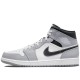 Air Jordan 1 Mid Light Smoke Grey