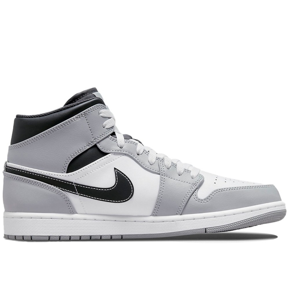 Air Jordan 1 Mid Light Smoke Grey