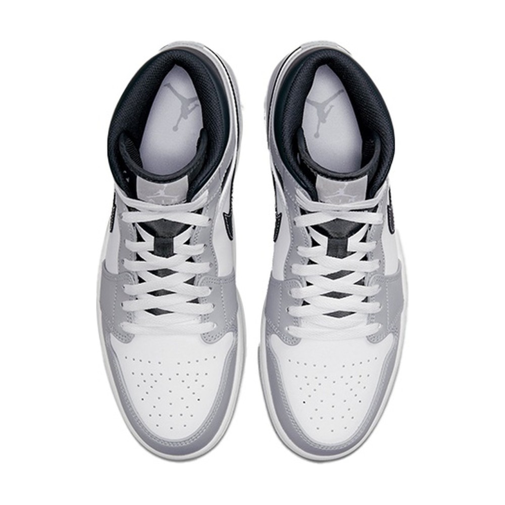 Air Jordan 1 Mid Light Smoke Grey