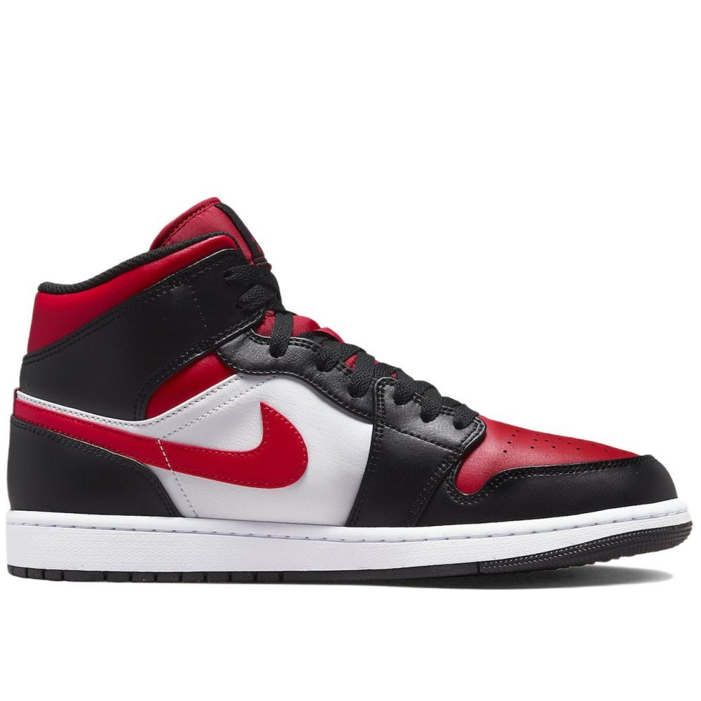 Air Jordan 1 Mid Bred Toe