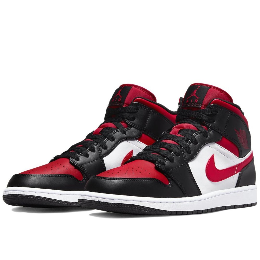 Air Jordan 1 Mid Bred Toe
