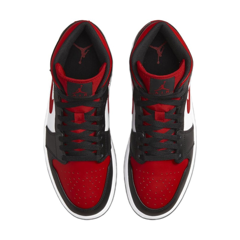 Air Jordan 1 Mid Bred Toe