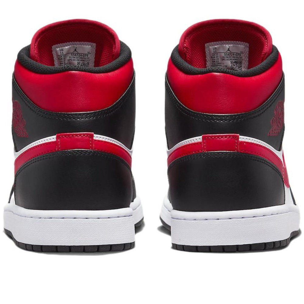 Air Jordan 1 Mid Bred Toe