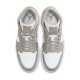 Air Jordan 1 Mid College Grey Linen