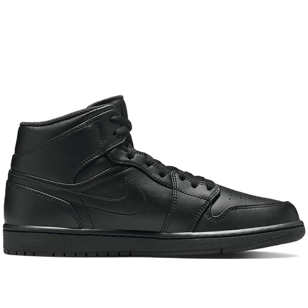 Air Jordan 1 Mid Triple Black