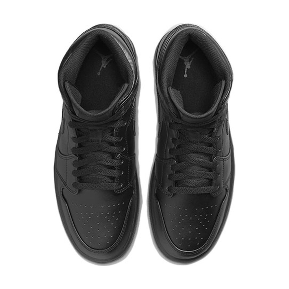 Air Jordan 1 Mid Triple Black