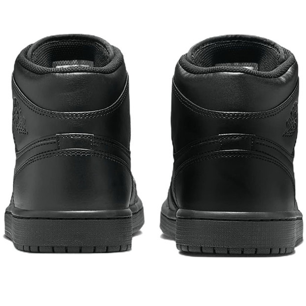 Air Jordan 1 Mid Triple Black