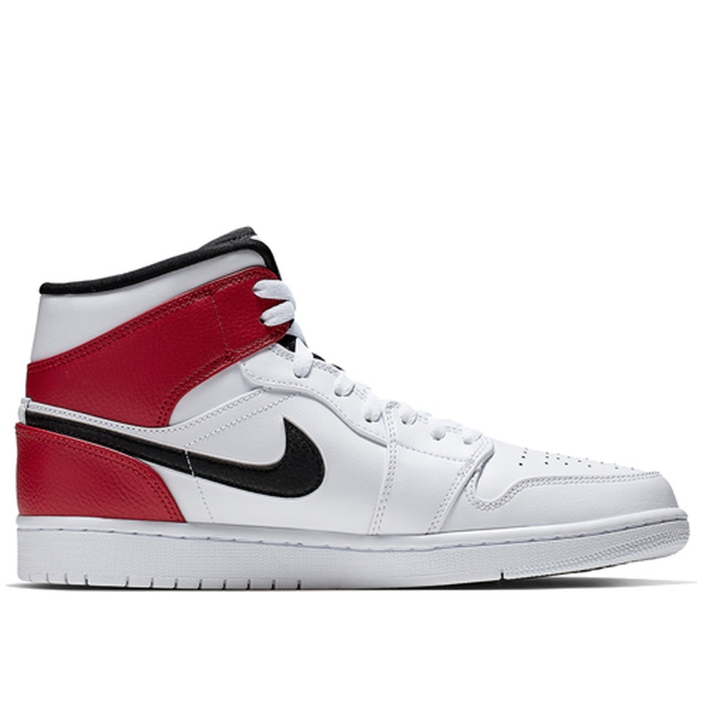 Air Jordan 1 Mid White Chicago
