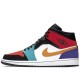 Air Jordan 1 Mid Bred Multi Color