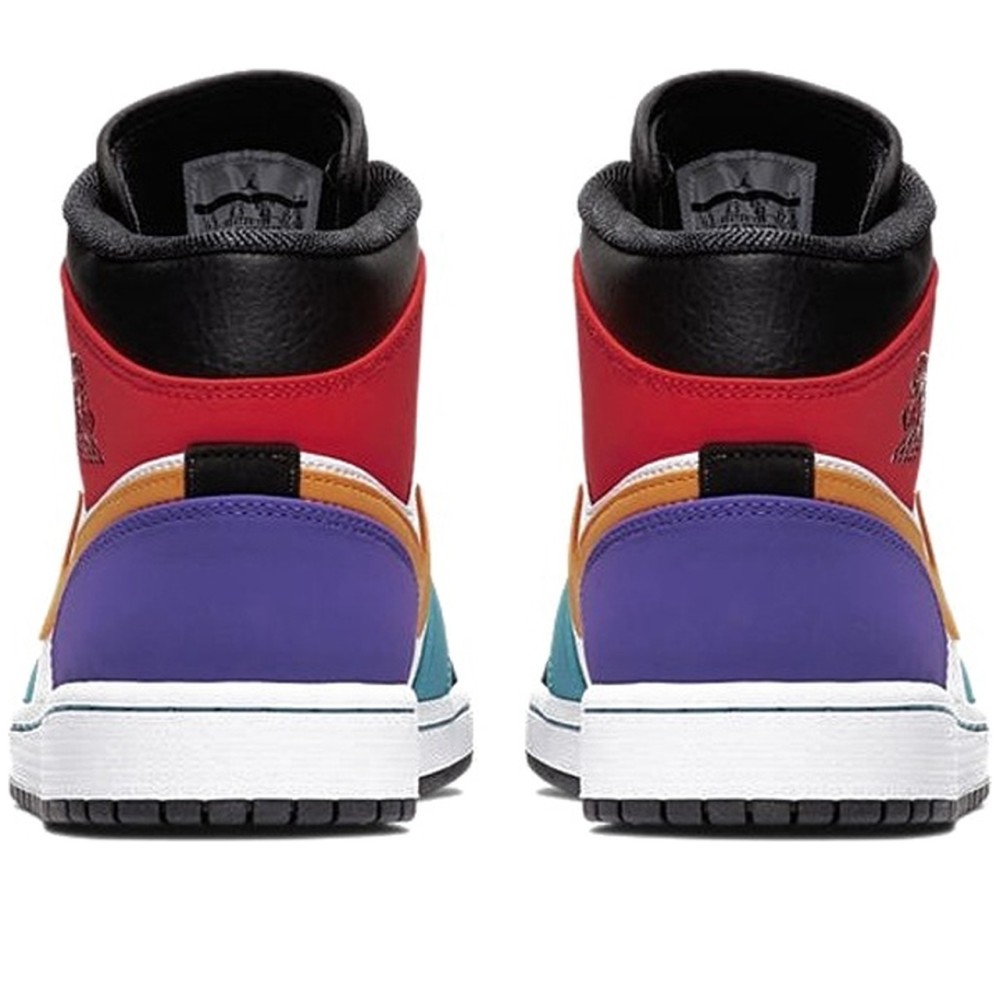 Air Jordan 1 Mid Bred Multi Color