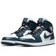 Air Jordan 1 Mid Armory Navy Dark Teal