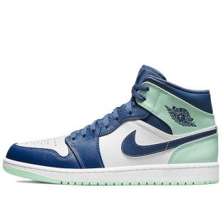 Air Jordan 1 Mid Blue Mint