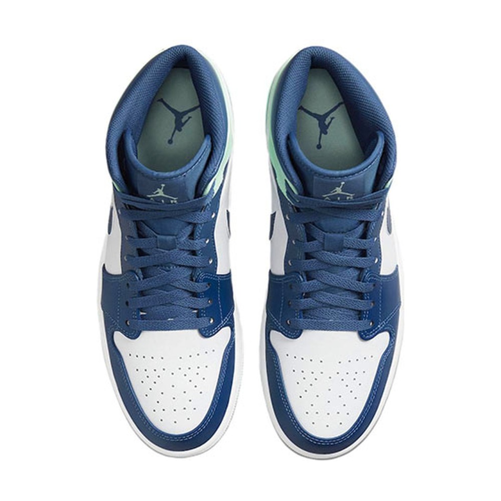 Air Jordan 1 Mid Blue Mint