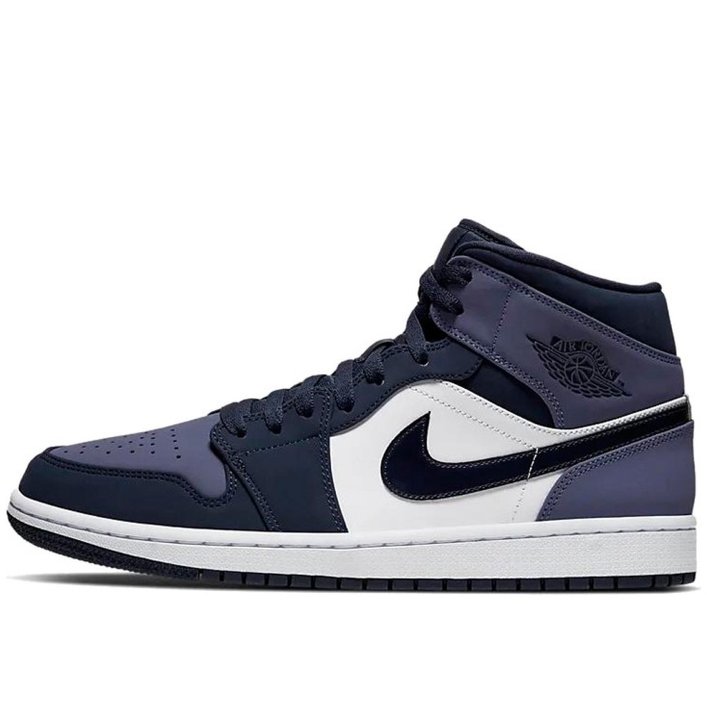Air Jordan 1 Mid Obsidian Sanded Purple