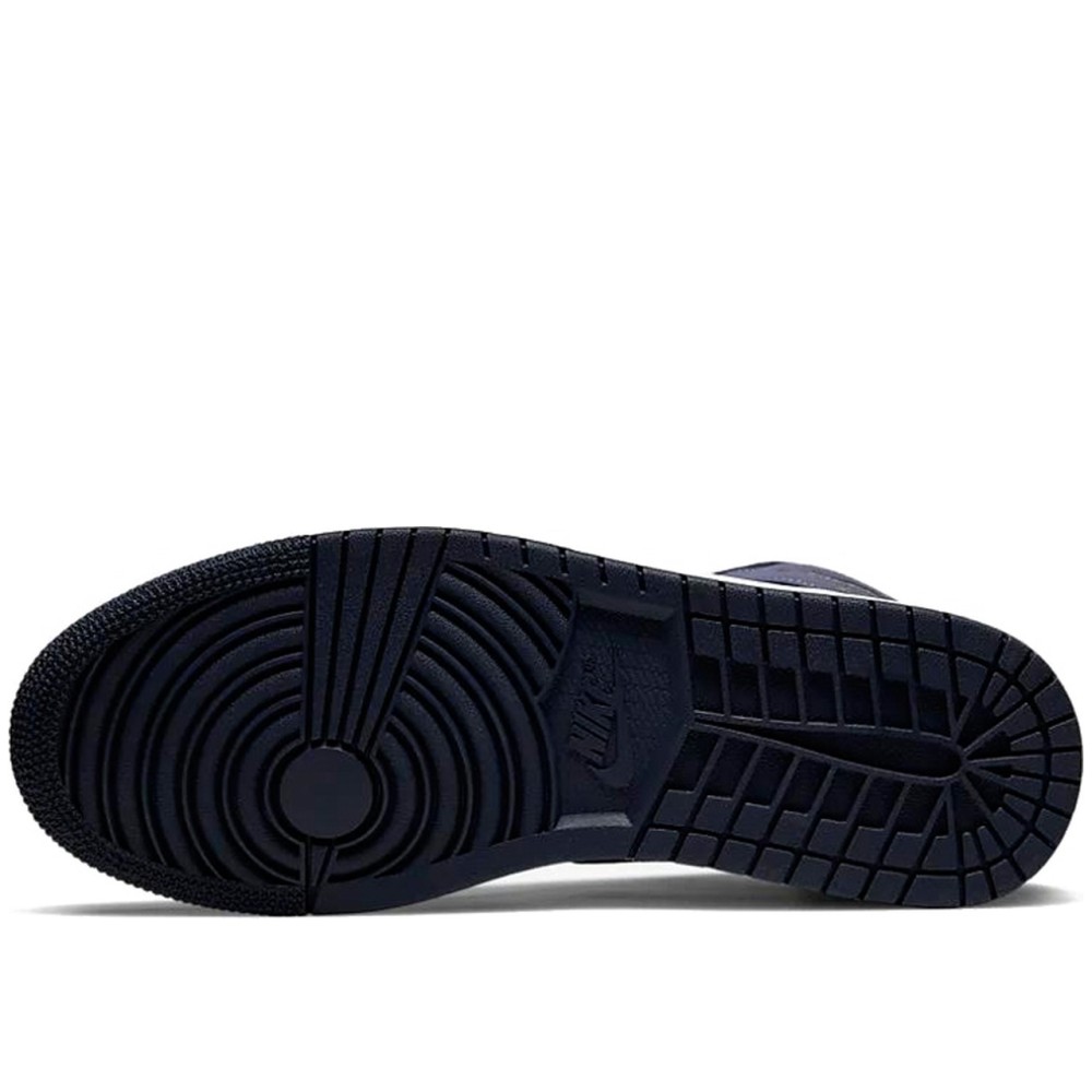 Air Jordan 1 Mid Obsidian Sanded Purple