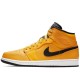 Air Jordan 1 Mid University Gold Black