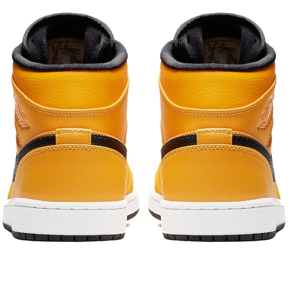 Air Jordan 1 Mid University Gold Black
