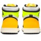Air Jordan 1 High White Black Volt University Gold