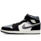 Air Jordan 1 Mid Satin Grey Toe