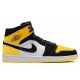 Air Jordan 1 Mid Yellow Toe Black