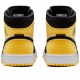 Air Jordan 1 Mid Yellow Toe Black