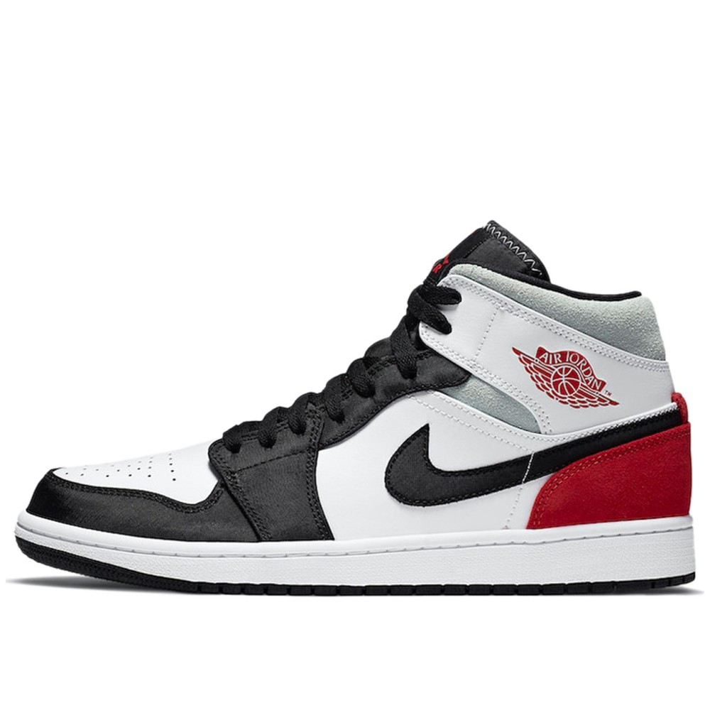 Air Jordan 1 Mid SE Red Black Toe