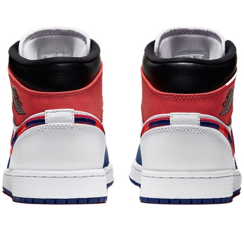 Air Jordan 1 Mid Multi Color Swoosh