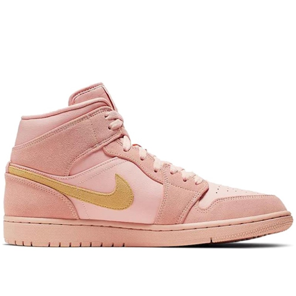 Air Jordan 1 Mid Coral Gold