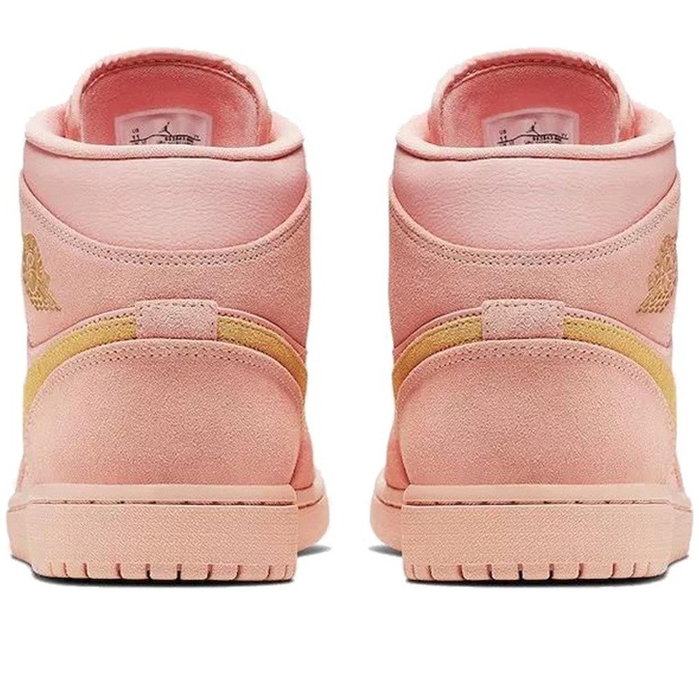 Air Jordan 1 Mid Coral Gold