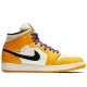 Air Jordan 1 Mid Lakers Gold