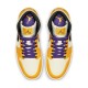 Air Jordan 1 Mid Lakers Gold