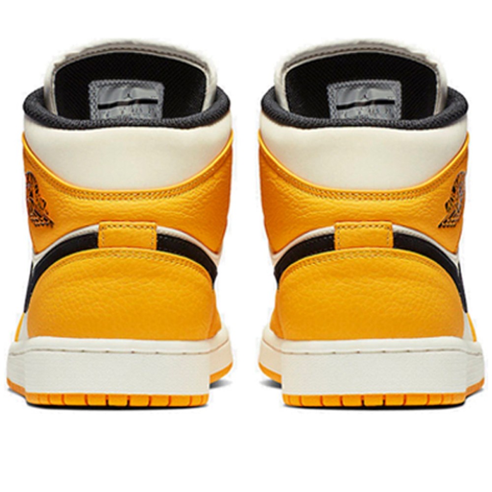 Air Jordan 1 Mid Lakers Gold