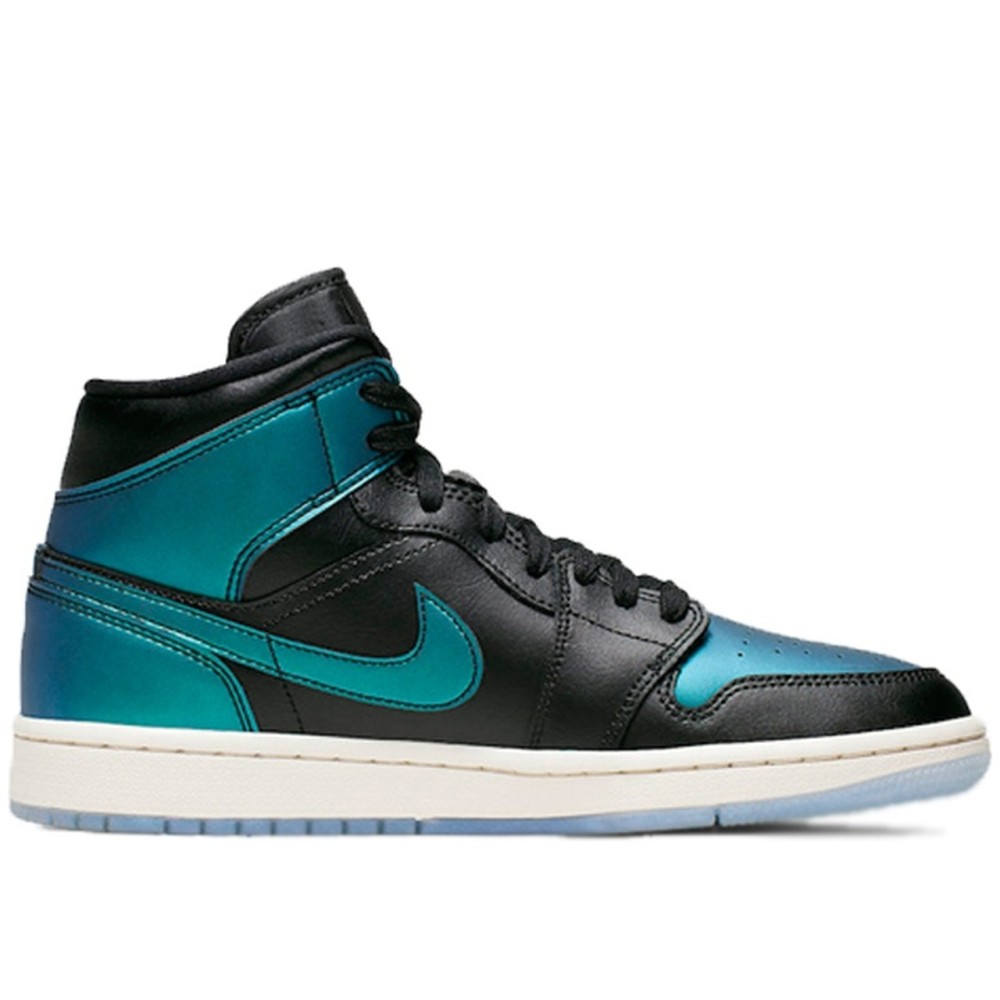 Air Jordan 1 Mid Iridescent Black
